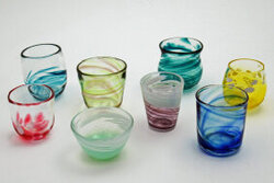 富山ガラス工房特別制作体験 ぐいのみ制作体験